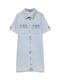 VMJENNIE SS SHORT DENIM DRESS GA NOOS light blue denim