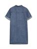 VMJENNIE SS SHORT DENIM DRESS GA NOOS medium blue denim