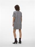 VMJENNIE SS SHORT DENIM DRESS GA NOOS medium grey denim