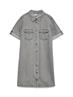 VMJENNIE SS SHORT DENIM DRESS GA NOOS medium grey denim