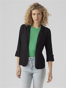 VMJESMILO 3/4 LOOSE BLAZER WVN GA NOOS black