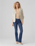 VMJESMILO 3/4 LOOSE BLAZER WVN GA NOOS silver lining1