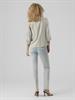 VMJESMILO 3/4 LOOSE BLAZER WVN GA NOOS silver lining2