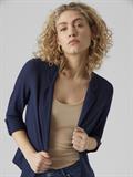 VMJESMILO 3/4 LOOSE BLAZER WVN NOOS navy blazer