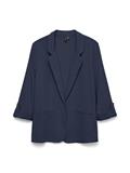 VMJESMILO 3/4 LOOSE BLAZER WVN NOOS navy blazer