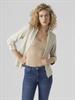 VMJESMILO 3/4 LOOSE BLAZER WVN NOOS silver lining1