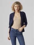 VMJESMILO LIN 3/4 LOOSE BLAZER WVN NOOS navy blazer
