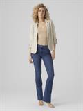 VMJESMILO LIN 3/4 LOOSE BLAZER WVN NOOS silver lining1