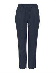 VMJESMILO LIN MW ANKLE PANTS WVN NOOS navy blazer