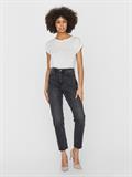 VMJOANA HR MOM ANKLE JEANS LI106 NOOS black
