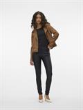 VMJOSE SHORT FAUX SUEDE JACKET GA NOOS cognac