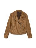 VMJOSE SHORT FAUX SUEDE JACKET GA NOOS cognac