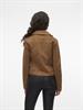 VMJOSE SHORT FAUX SUEDE JACKET NOOS cognac