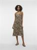 VMJOSIE CALF SINGLET DRESS WVN BOO sandshell