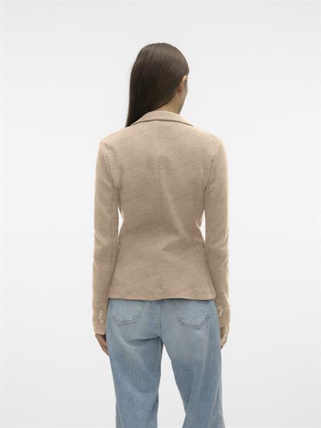 VMJULIA LS BLAZER JRS NOOS silver mink