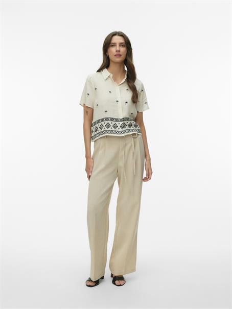 VMKAI S/S SHIRT WVN BTQ FR birch