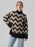 VMKALINA LS HIGHNECK LONG PULLOVER GA black1