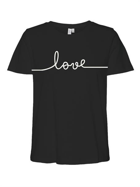 VMKAMI S/S O-NECK T-SHIRT JRS BTQ RPT GA black