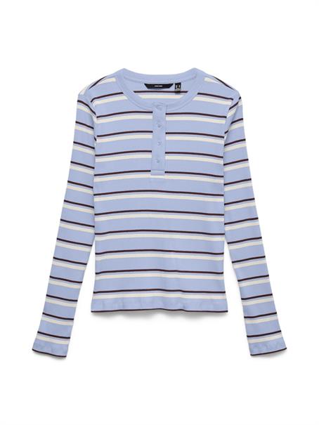 VMKATIE LS O-NECK TOP JRS GA brunnera blue
