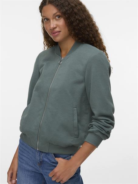 VMKIMIKO LS SHORT JERSEY BOMBER NOOS balsam green