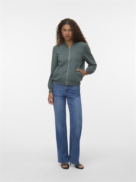 VMKIMIKO LS SHORT JERSEY BOMBER NOOS balsam green