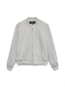 VMKIMIKO LS SHORT JERSEY BOMBER NOOS light grey melange
