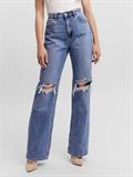 VMKITHY HR STRAIGHT JEANS LI363 NOOS medium blue denim