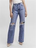 VMKITHY HR STRAIGHT JEANS LI363 NOOS medium blue denim