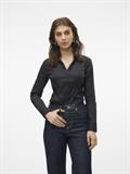 VMLADY L/S G-STRING SHIRT WVN NEW NOOS black