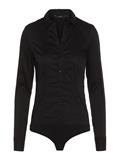 VMLADY L/S G-STRING SHIRT WVN NEW NOOS black