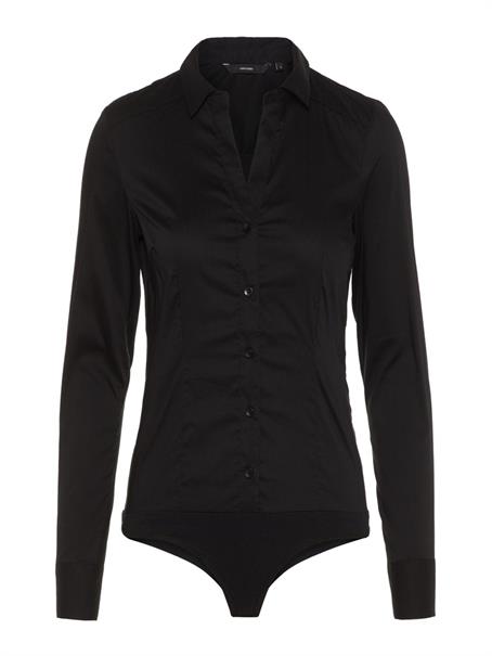 VMLADY L/S G-STRING SHIRT WVN NEW NOOS black