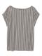 VMLANA SS BOAT NECK TOP JRS GA moon rock