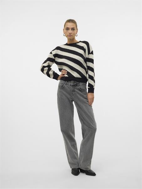 VMLARA LS O-NECK PULLOVER BOO REP black