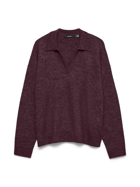 VMLEFILE LS POLONECK PULLOVER winetasting