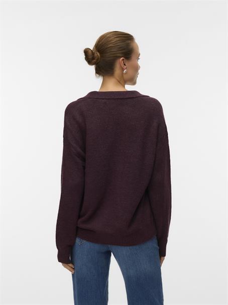 VMLEFILE LS POLONECK PULLOVER winetasting