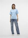 VMLILIAN DEMI SS TOP BOX JRS GA airy blue