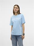 VMLILIAN DEMI SS TOP BOX JRS GA airy blue