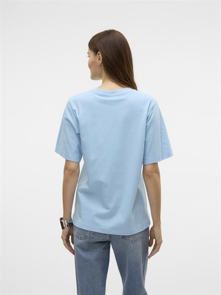 VMLILIAN DEMI SS TOP BOX JRS GA airy blue