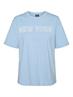 VMLILIAN DEMI SS TOP BOX JRS GA airy blue