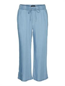 VMLILIANA MR WIDE CULOTTE PANTS GA light blue denim