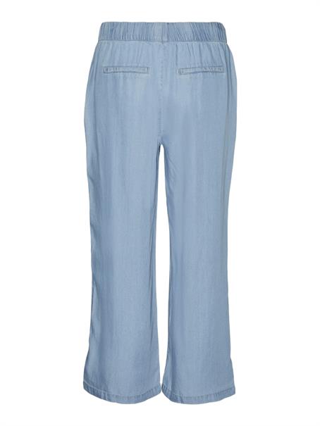 VMLILIANA MR WIDE CULOTTE PANTS GA light blue denim