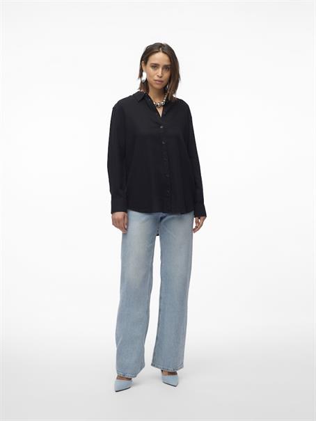 VMLINN LS SHIRT WVN NOOS black