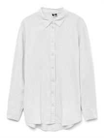 VMLINN LS SHIRT WVN NOOS snow white