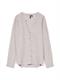 VMLINN LS V-NECK SHIRT WVN NOOS moon rock