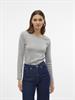 VMLISA POINTELLE LS TOP JRS NOOS light grey melange