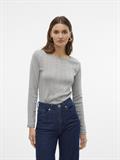 VMLISA POINTELLE LS TOP JRS NOOS light grey melange