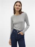 VMLISA POINTELLE LS TOP JRS NOOS light grey melange