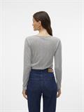 VMLISA POINTELLE LS TOP JRS NOOS light grey melange