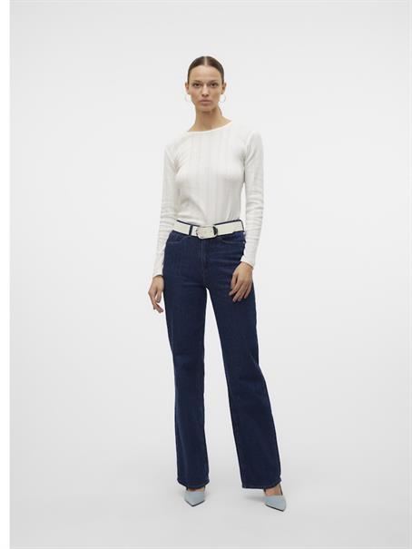 VMLISA POINTELLE LS TOP JRS NOOS snow white