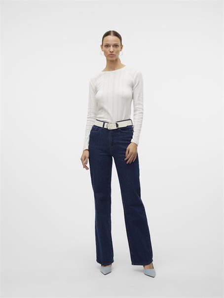 VMLISA POINTELLE LS TOP JRS NOOS snow white